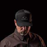 Black Akribis Baseball Snapback Hat