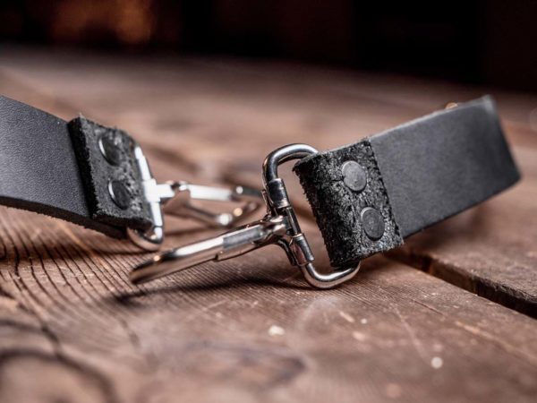 Leather handles for Akribis leather tool belts