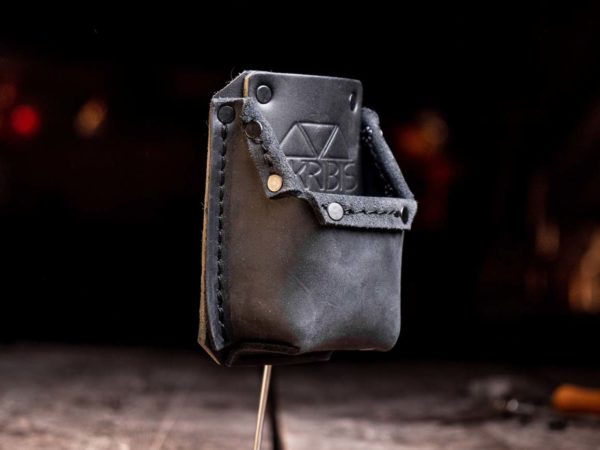 Leather pinch pouch for Akribis Tool Belt