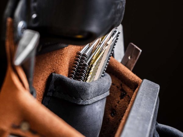 SLT leather bag for Akribis tool belt