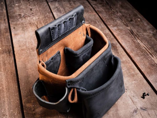 LT1 leather bag for Akribis leather tool belt