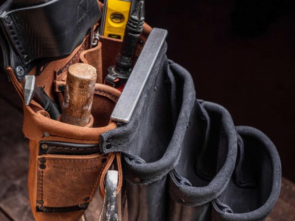 SLT Max leather bag for Akribis Tool Belt
