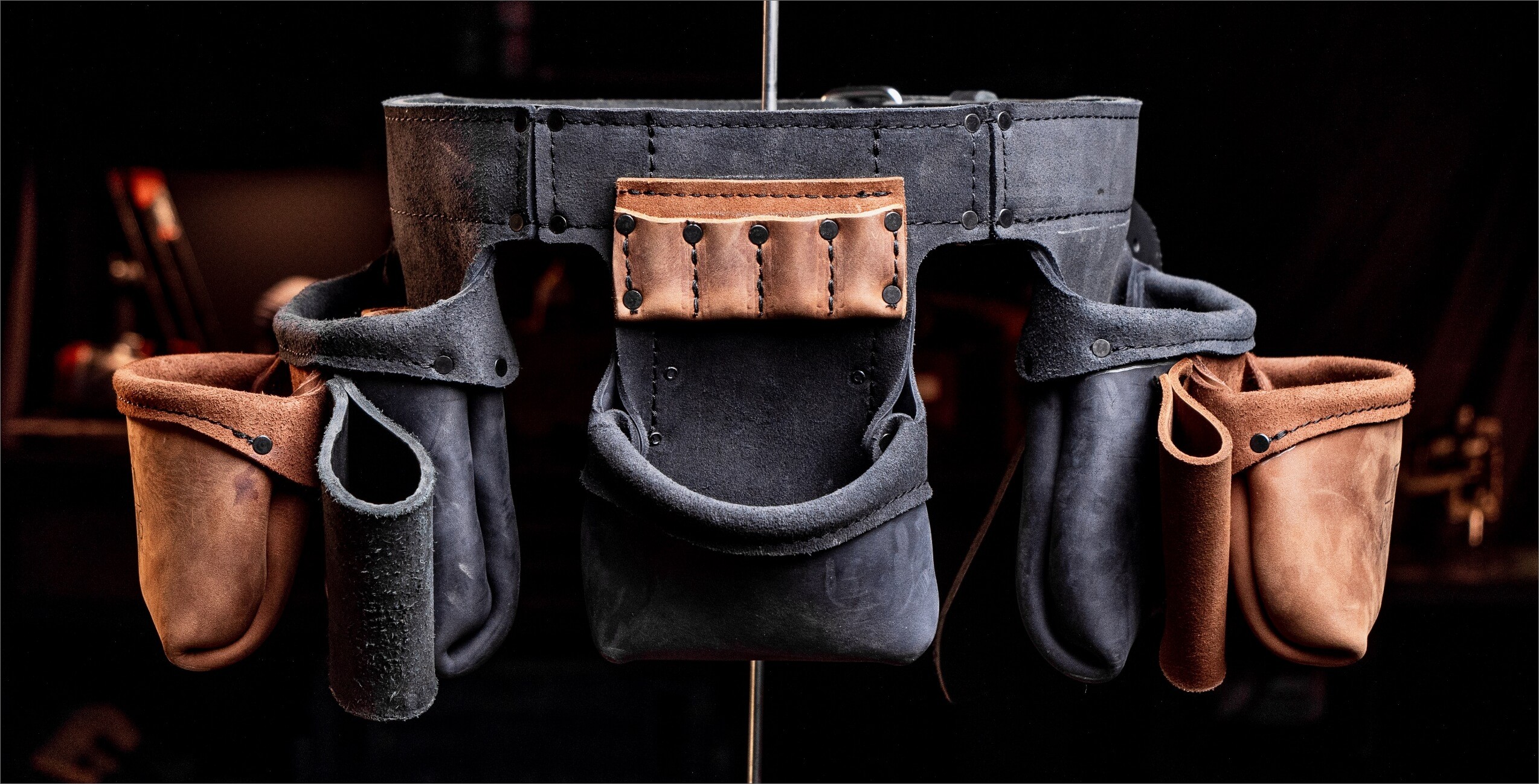 Akribis Leather  Premium Leather Tool Belts.